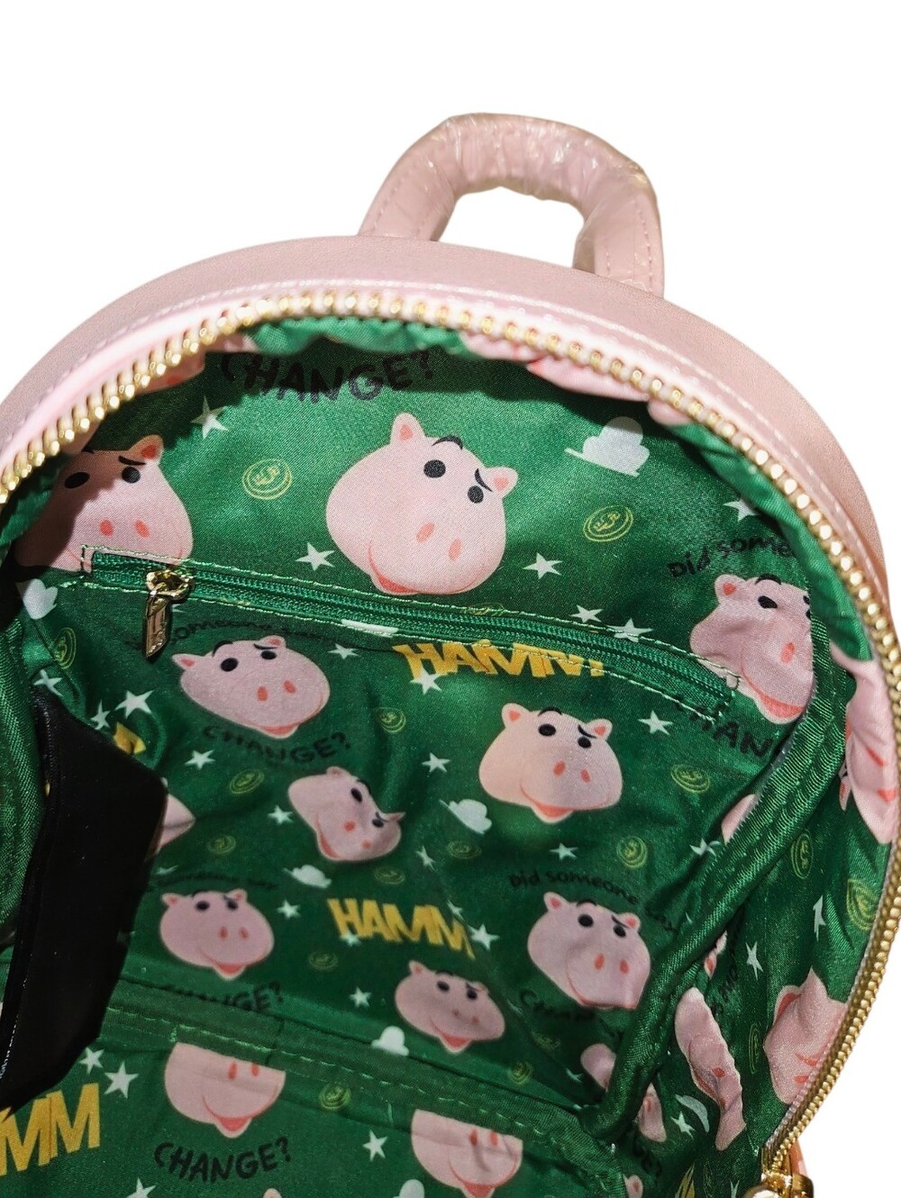 Loungefly Disney Pixar Toy Story "Hamm" Mini Backpack- NWT - Picture 14 of 14